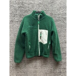 Better Green Fleece Full Zip Sherpa Jacket Men's Size XS